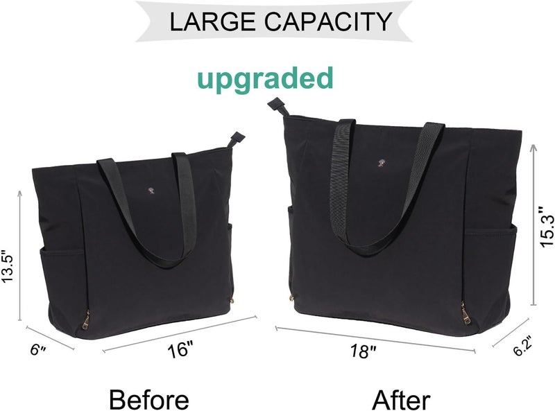 ESVAN Yoga Mat Bag Yoga Tote Carrier Shoulder Bag Carryall Tote for Office,Yoga,Pilates,Travel,Beach and Gym - Image 3